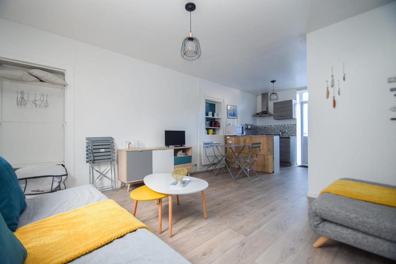 Grand Studio Au Coeur De Dinard A 1Min Du Marche Et 6Min Plage De L'Ecluse Apartment Exterior foto